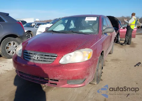 2004 Toyota Corolla Ce z USA, uszkodzony, nr VIN 2T1BR32E54C238415